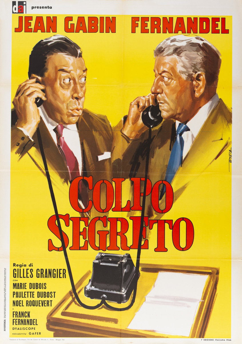 Poster 2 for the film That Tender Age (1964), painted by Enrico De Seta