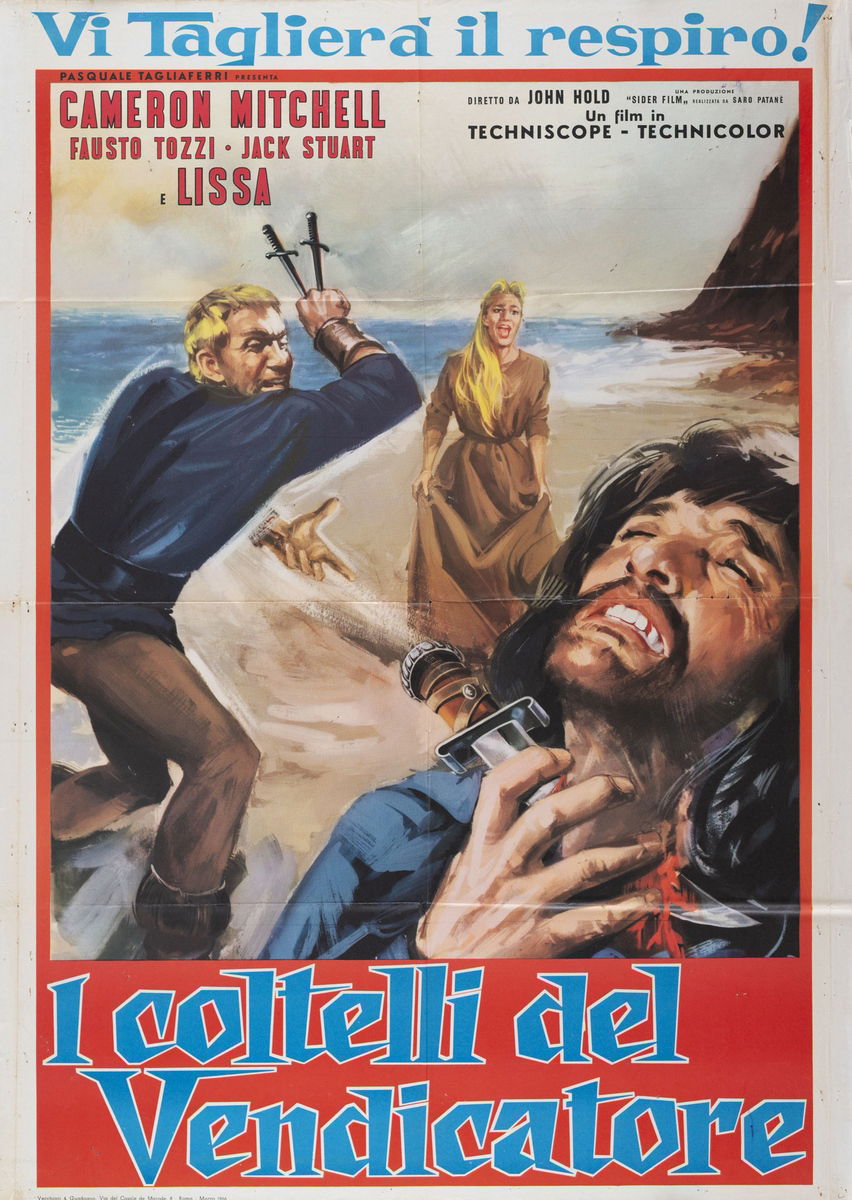 Knives of the Avenger - Poster 1