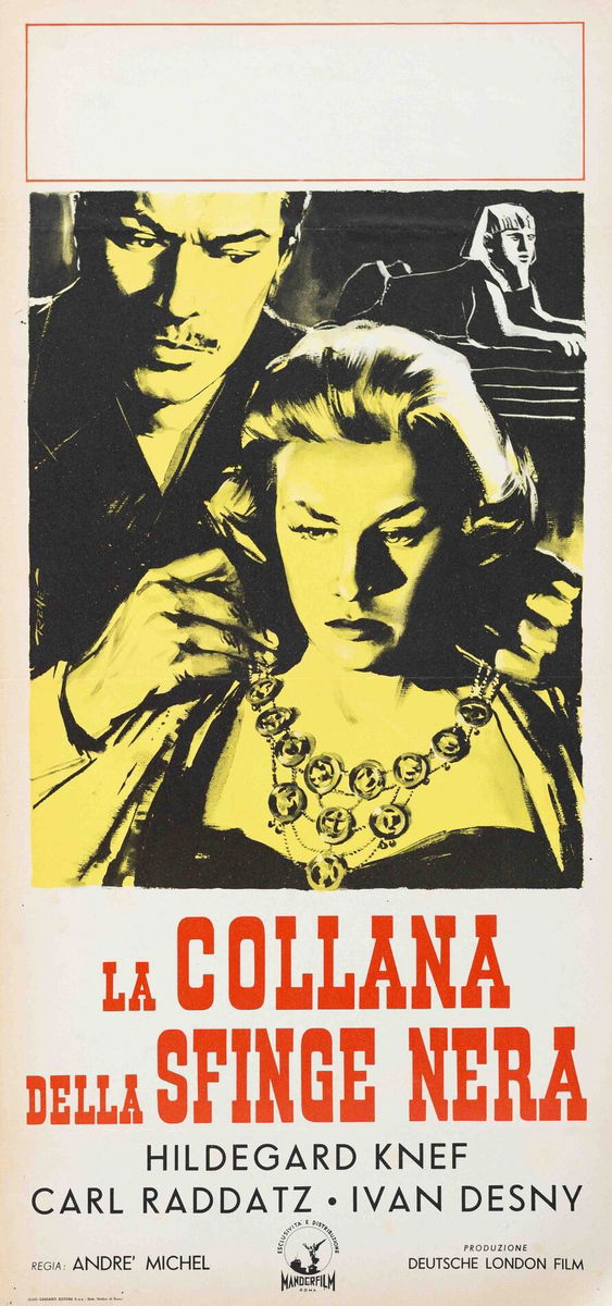 La collana della sfinge nera - Locandina 1