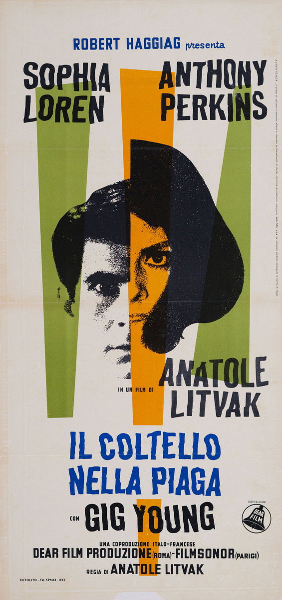 Il coltello nella piaga - Locandina 1