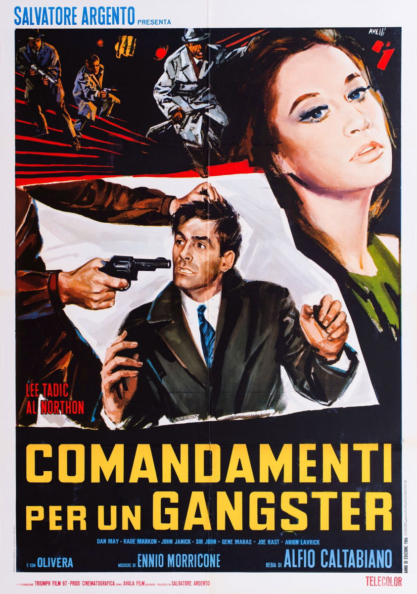 Comandamenti per un gangster - Manifesto 1