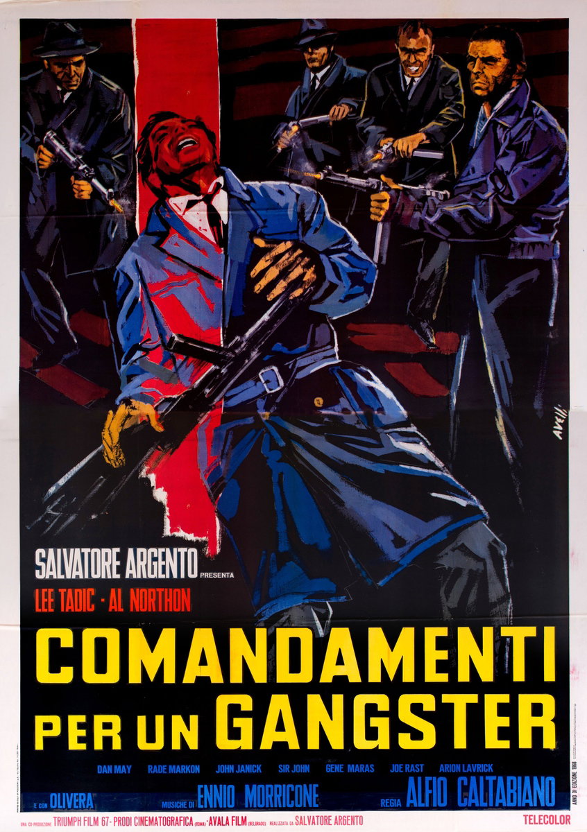 Comandamenti per un gangster - Manifesto 2