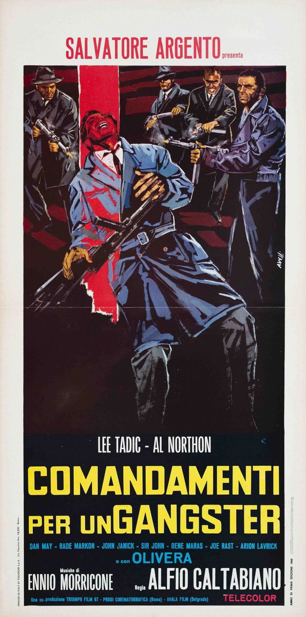 Comandamenti per un gangster - Locandina 1