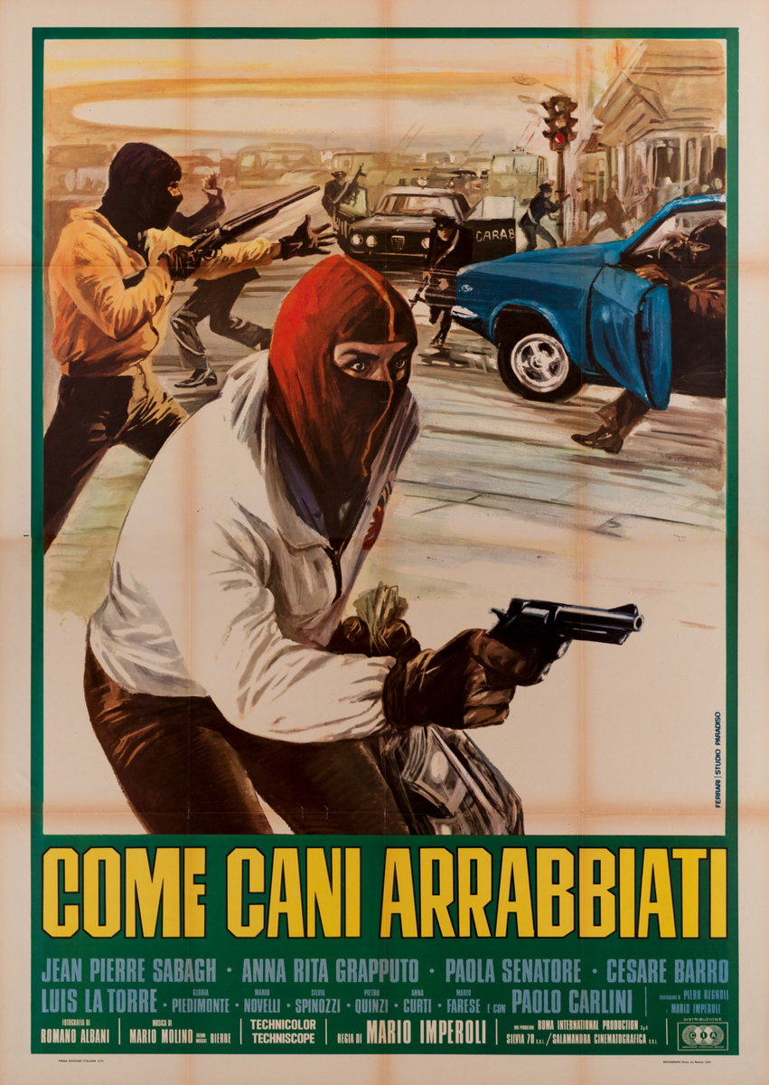 Come cani arrabbiati - Manifesto 2