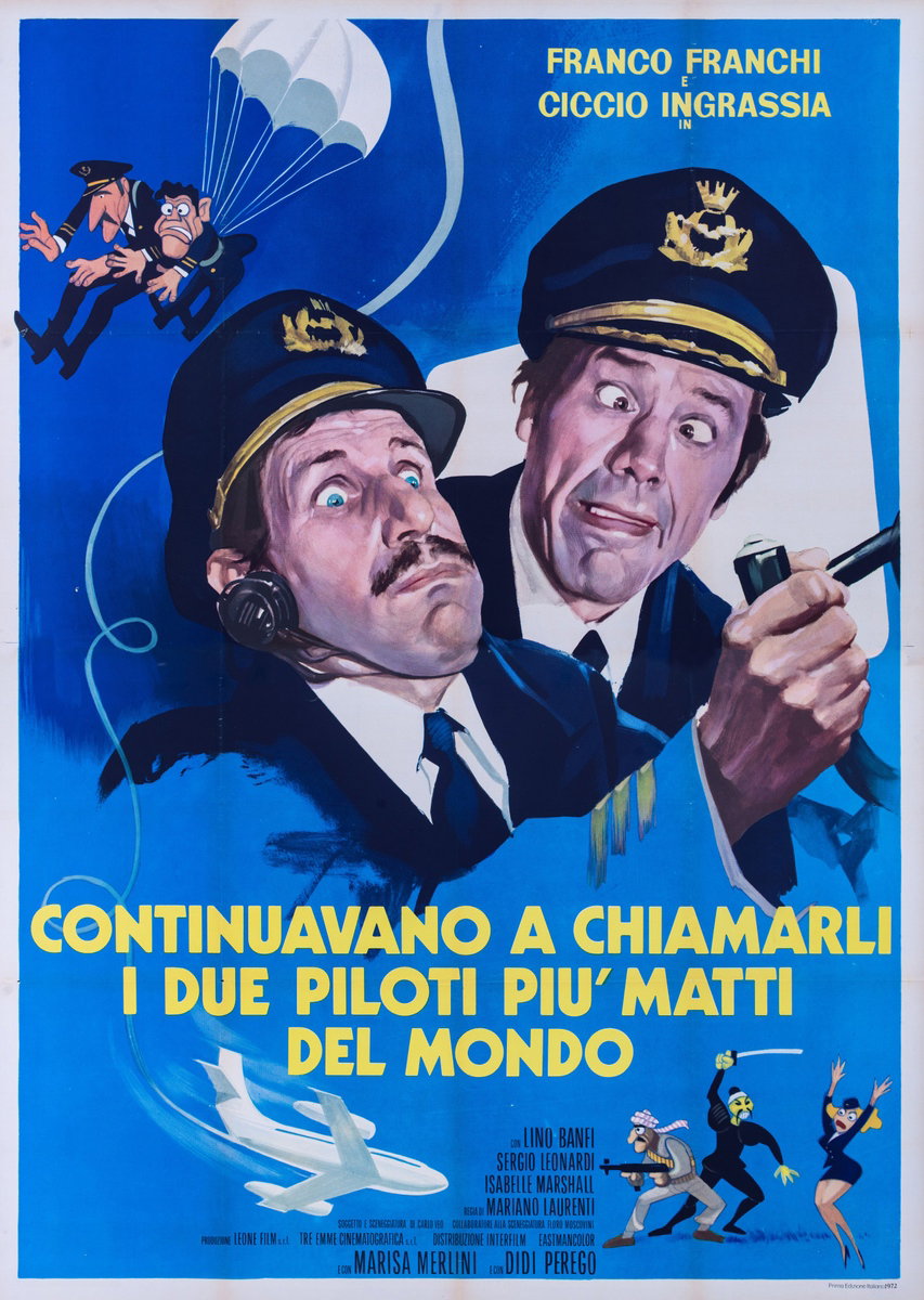 Continuavano a chiamarli i due piloti più matti del mondo - Manifesto 2