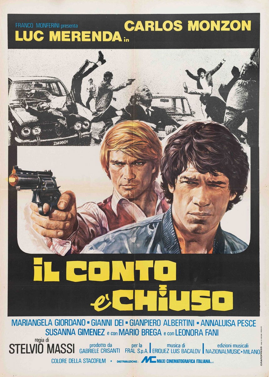 Il conto è chiuso - Manifesto 1