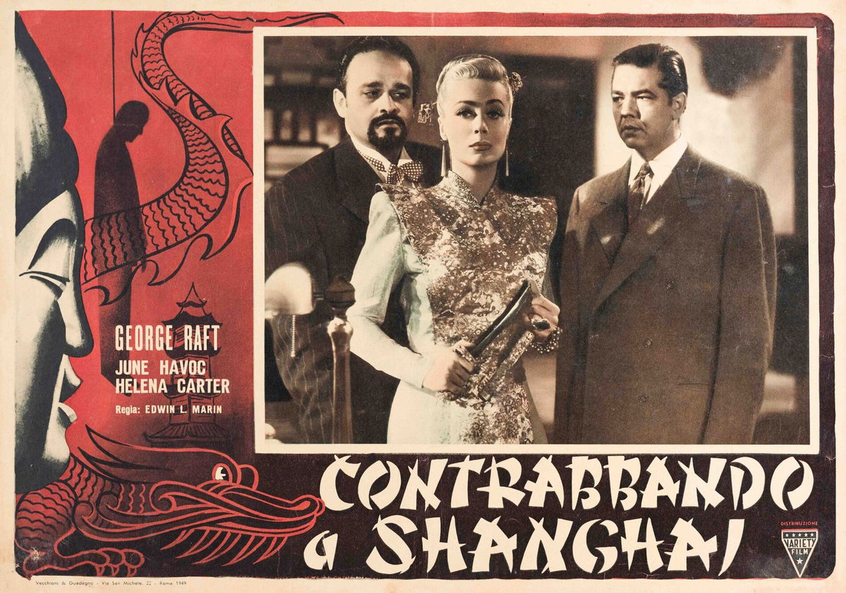 Contrabbando a Shanghai - Fotobusta 1