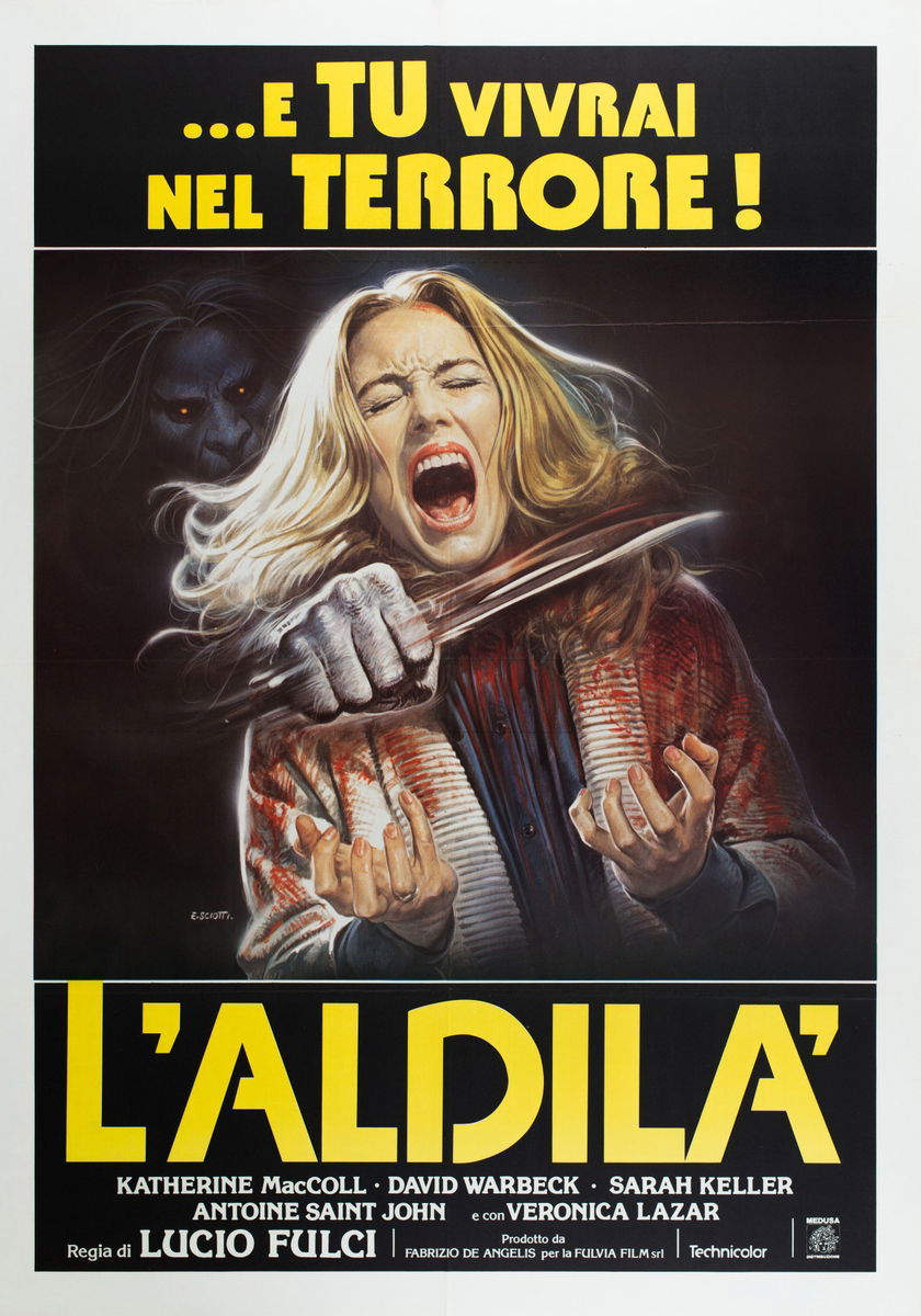 ...E tu vivrai nel terrore! L'aldilà - Manifesto 1