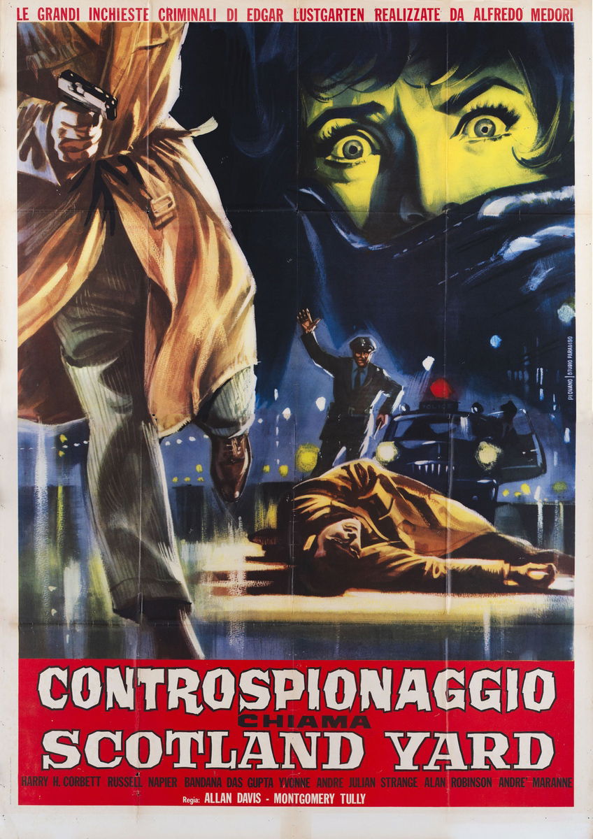 Controspionaggio chiama Scotland Yard - Manifesto 1