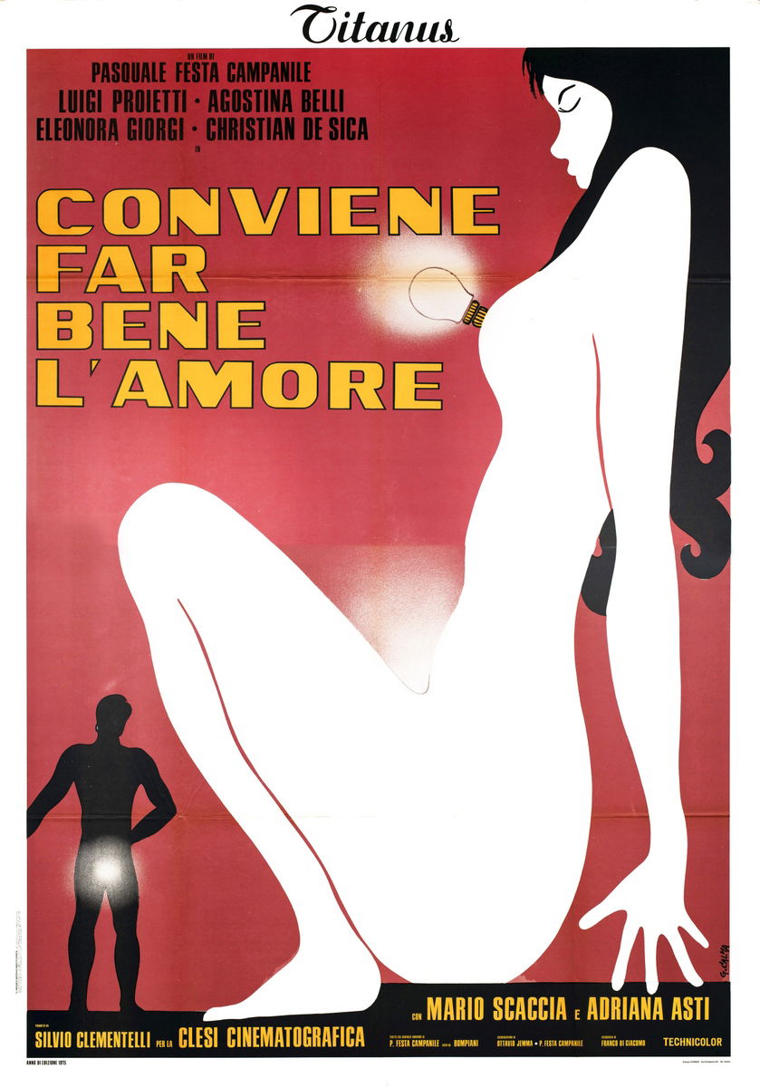 Conviene far bene l'amore - Manifesto 1