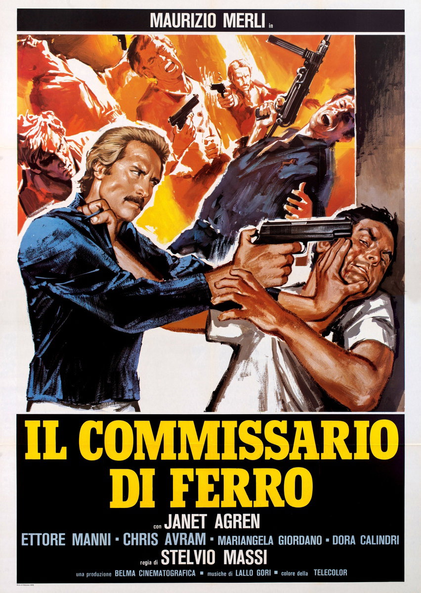 Il commissario di ferro - Manifesto 1