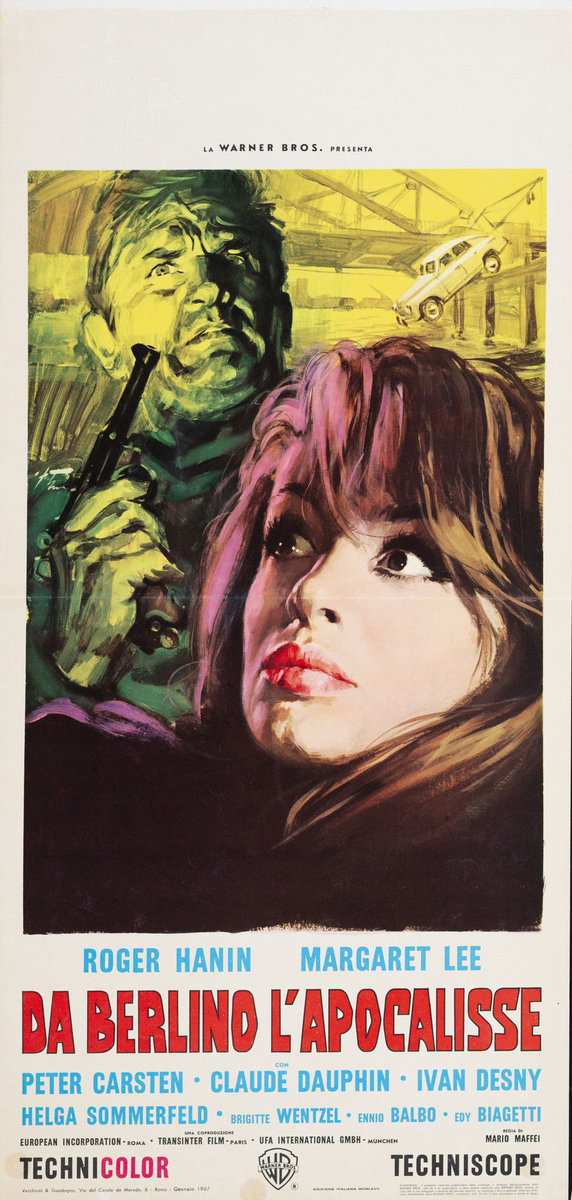 Locandina 2 per il film Da Berlino l'Apocalisse (1977), dipinto da Arnaldo Putzu