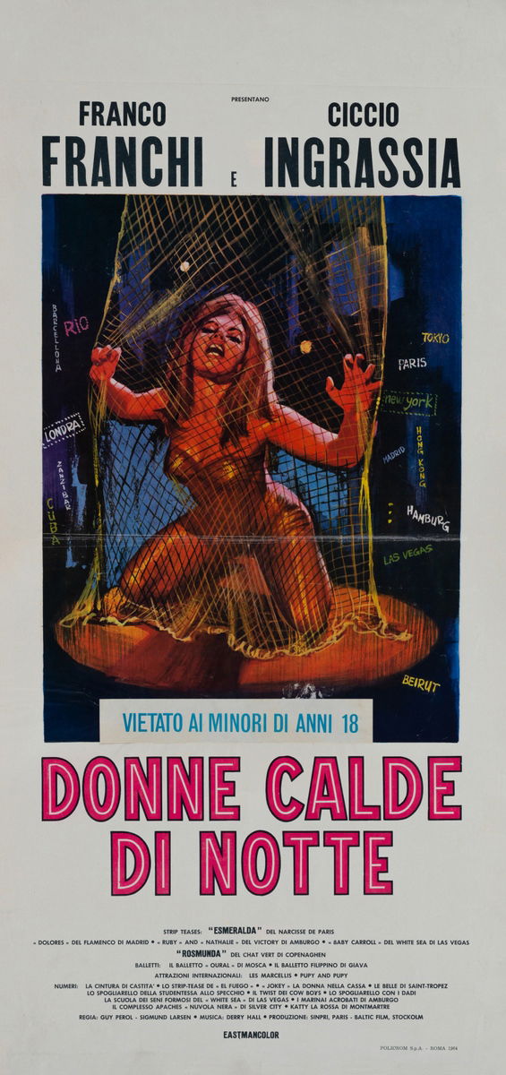 Donne calde di notte - Locandina 1