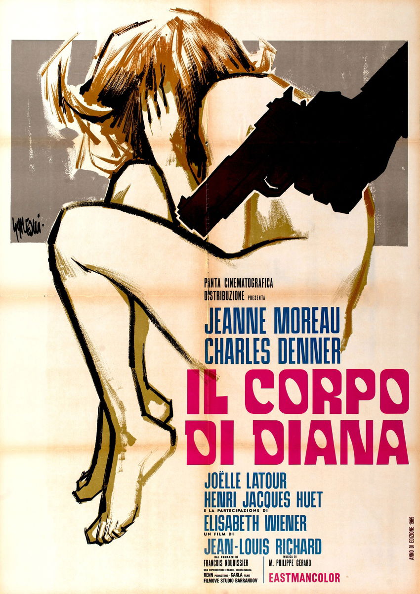 Il corpo di Diana - Manifesto 1