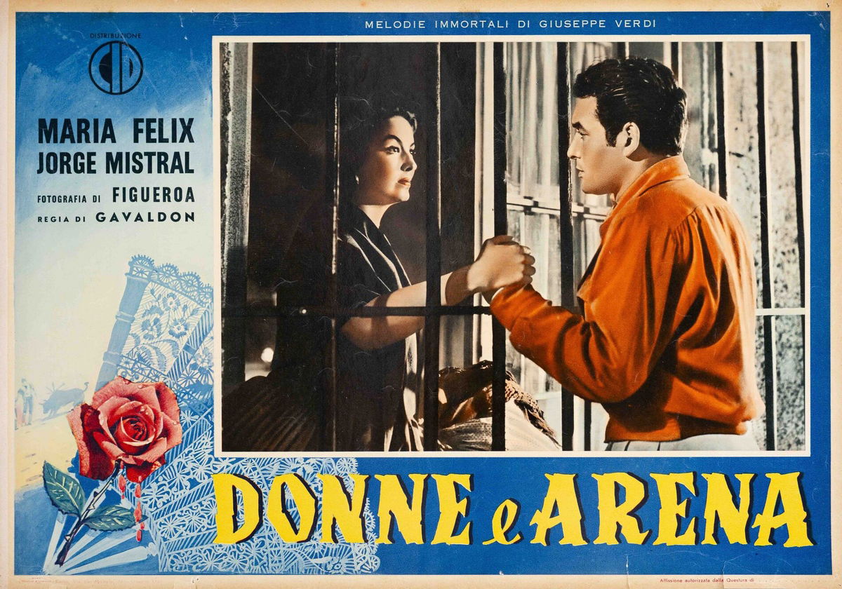 Donne e arena - Fotobusta 1