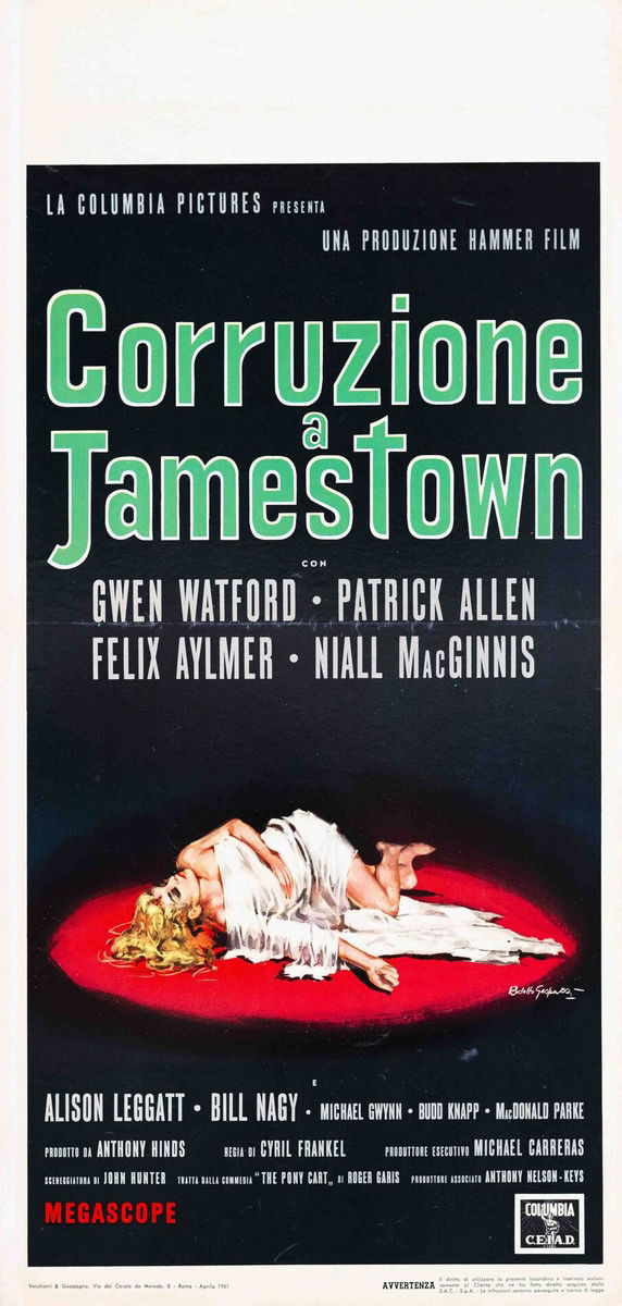 Corruzione a Jamestown - Locandina 1