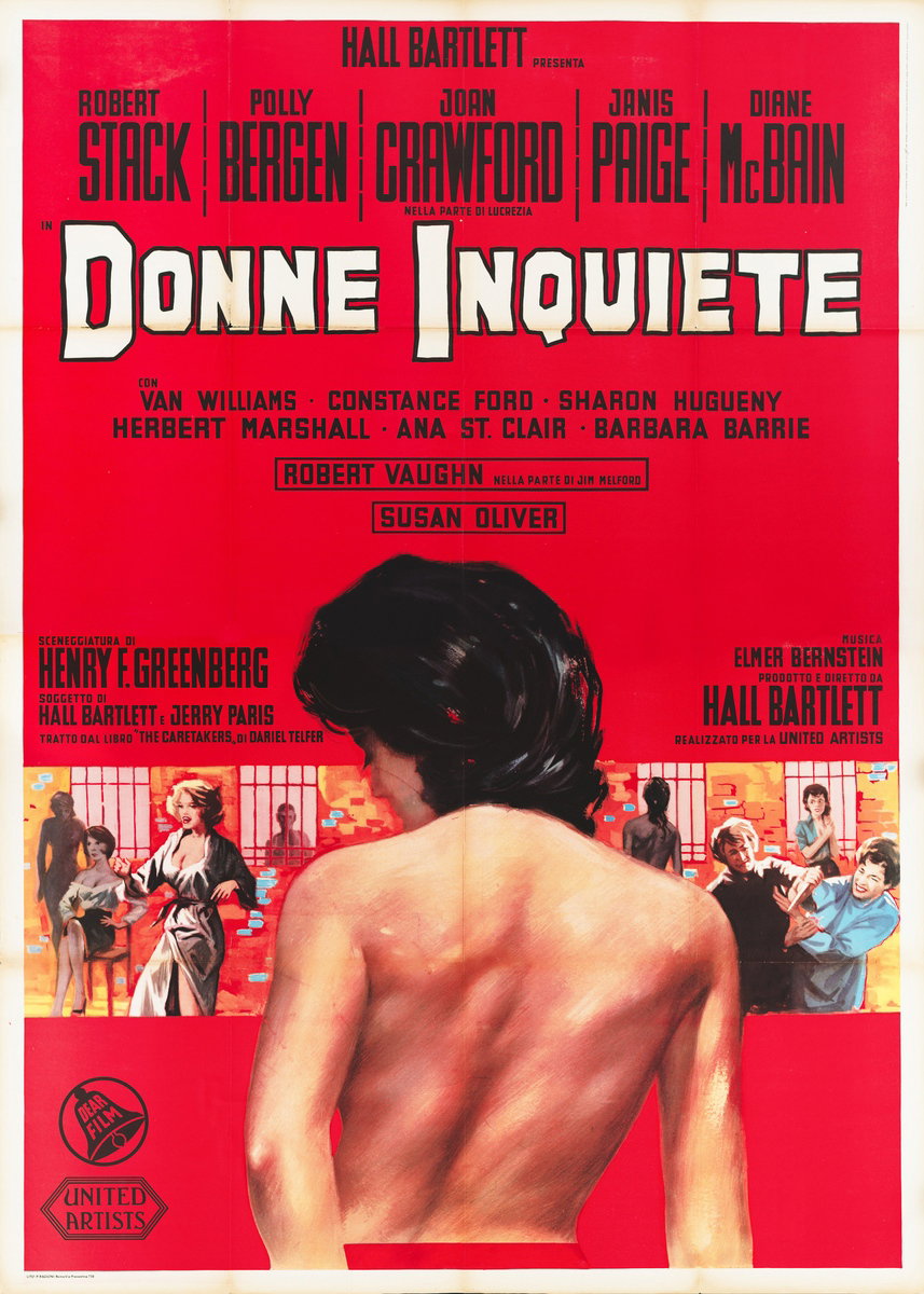 Manifesto 2 per il film Donne inquiete (1963)