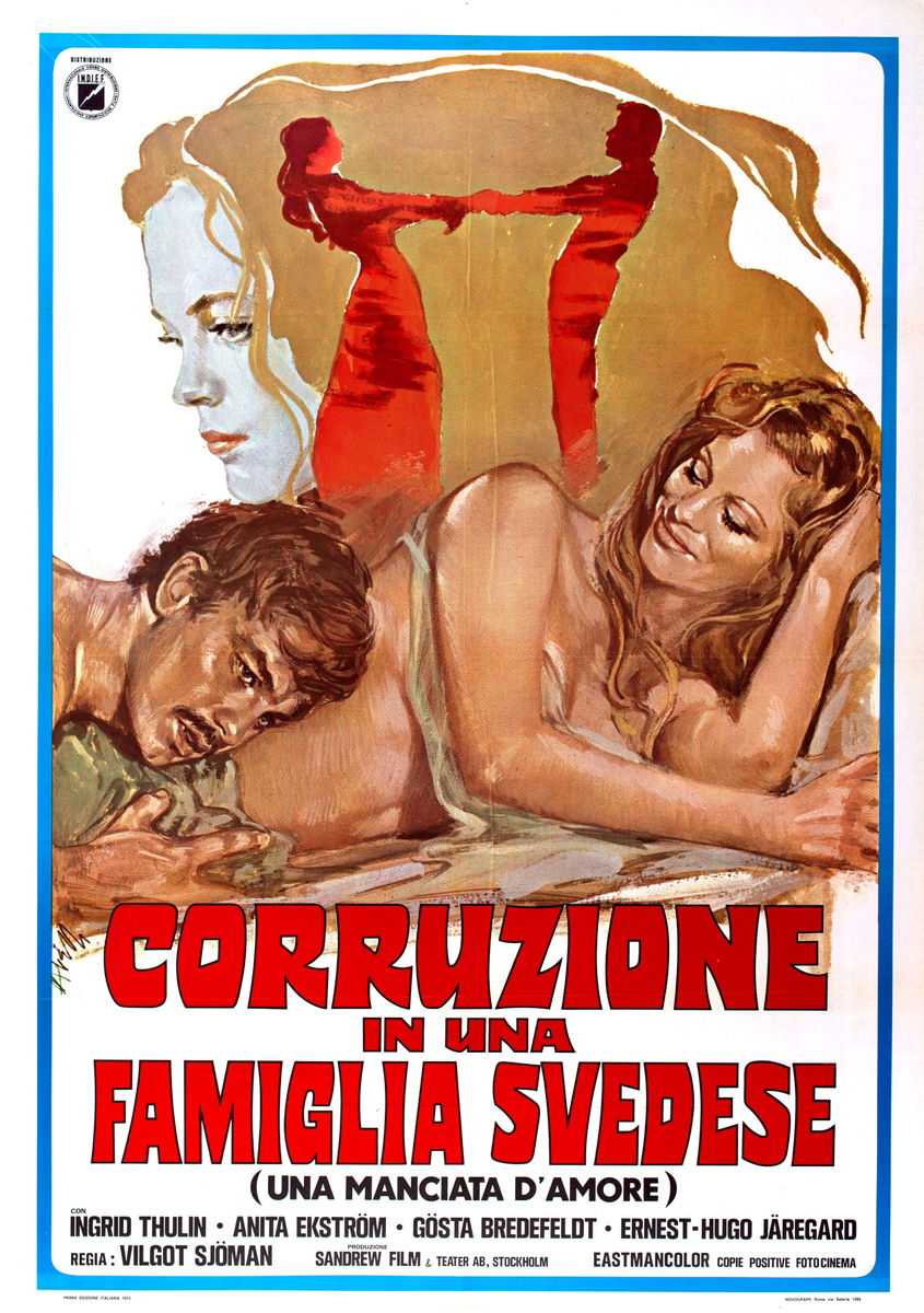 Corruzione in una famiglia svedese (una manciata d'amore) - Manifesto 1
