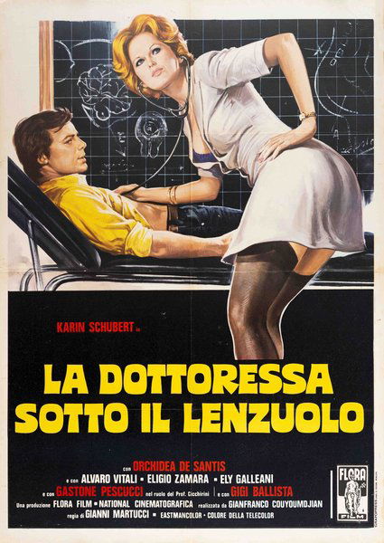 La dottoressa sotto il lenzuolo