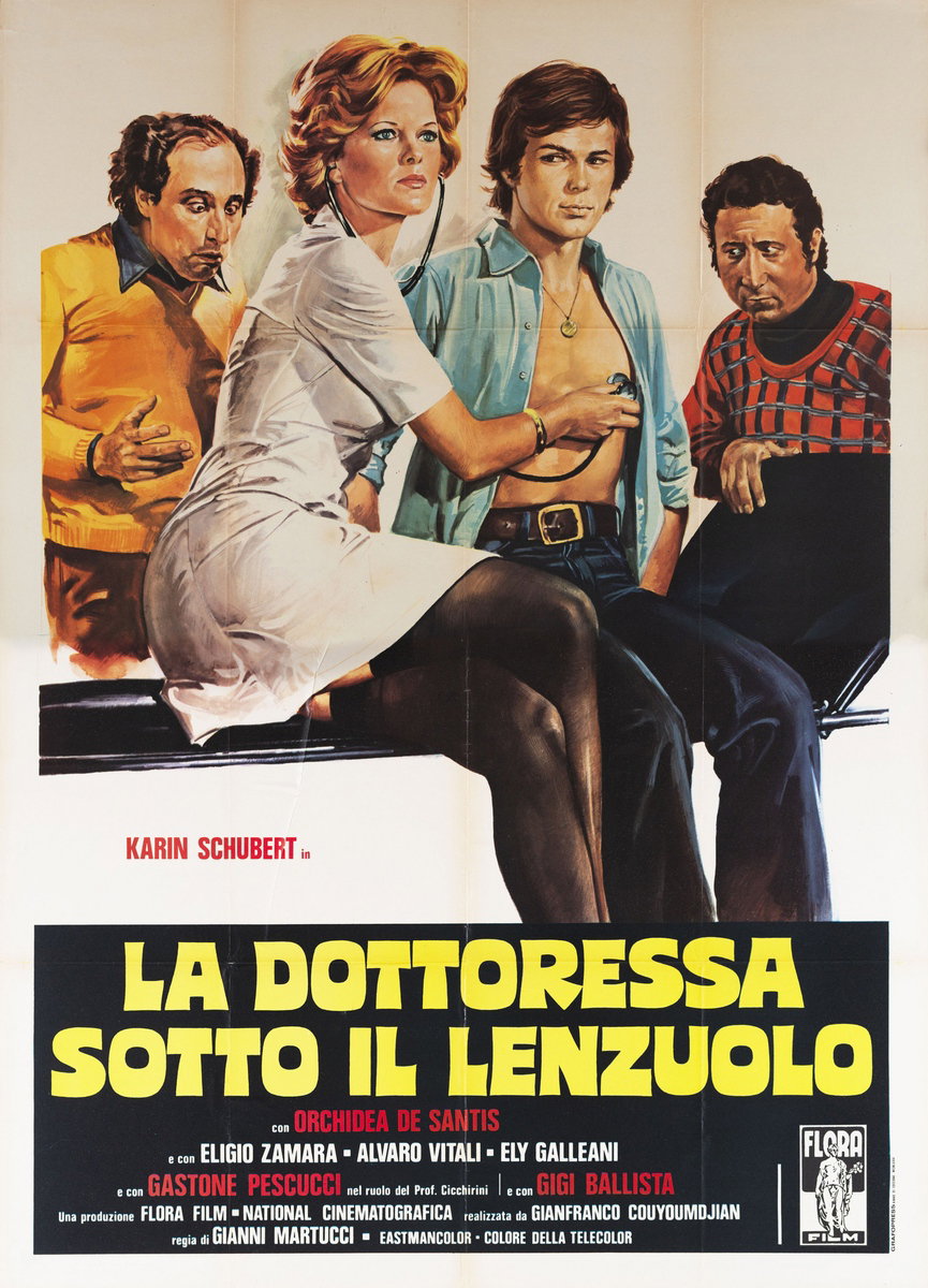 Poster 2 for the film Under the Sheets (1976)