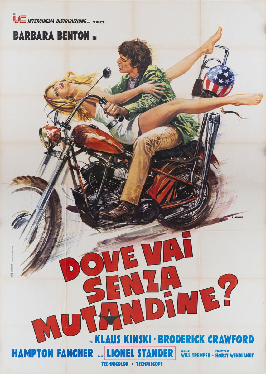 Dove vai senza mutandine? - Manifesto 1