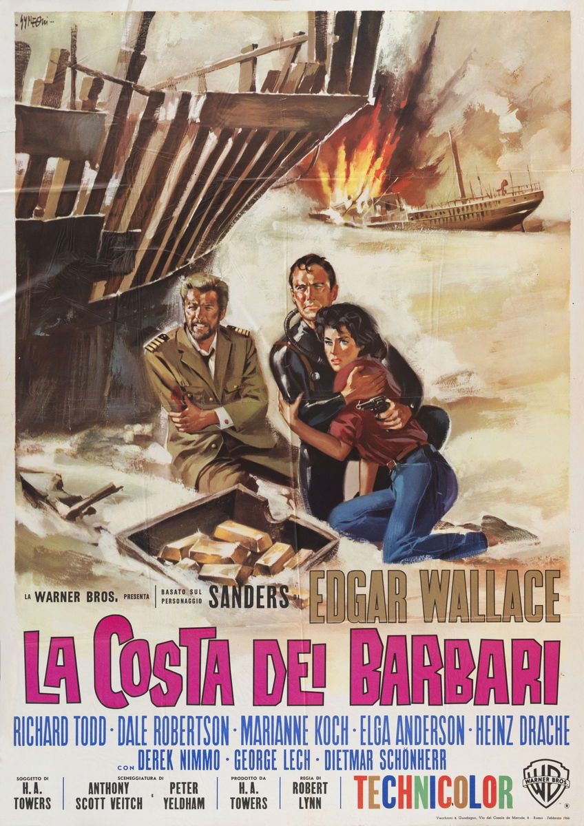 La costa dei barbari - Manifesto 1