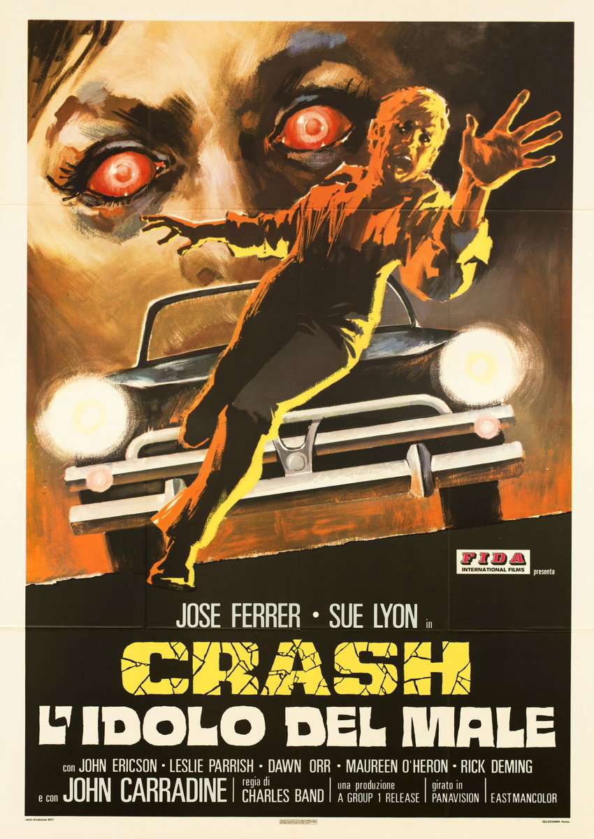 Manifesto 2 per il film Crash - L'idolo del male (1976)
