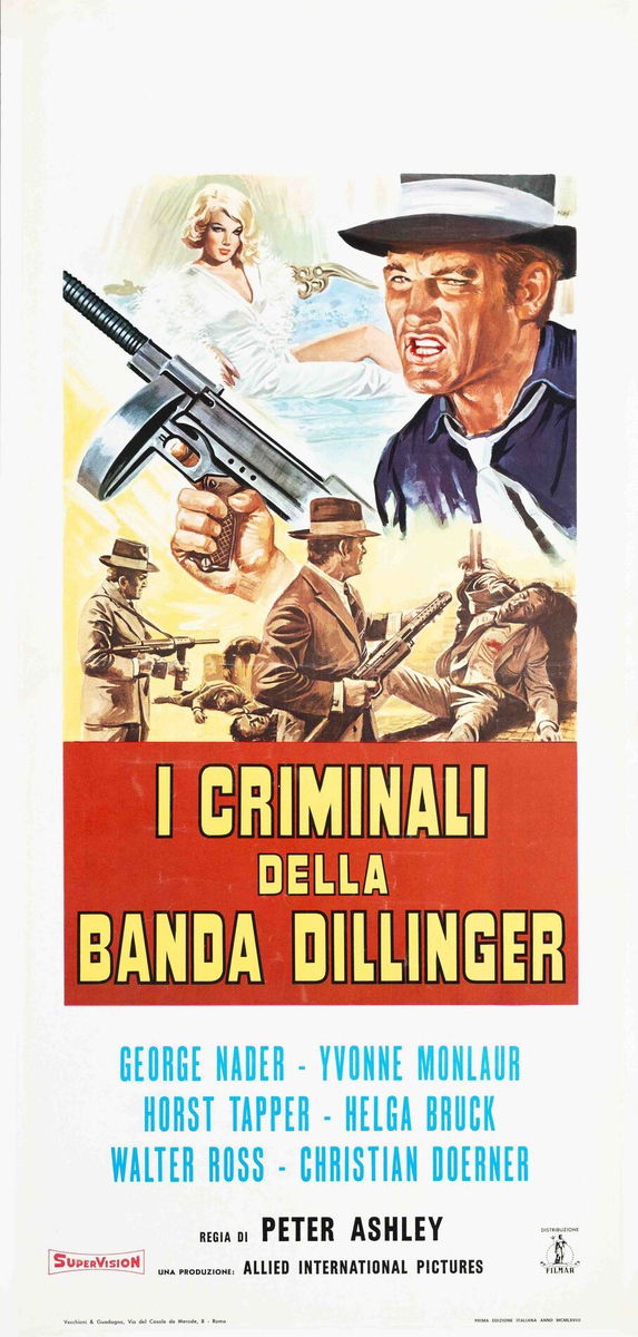 I criminali della banda Dillinger - Locandina 1