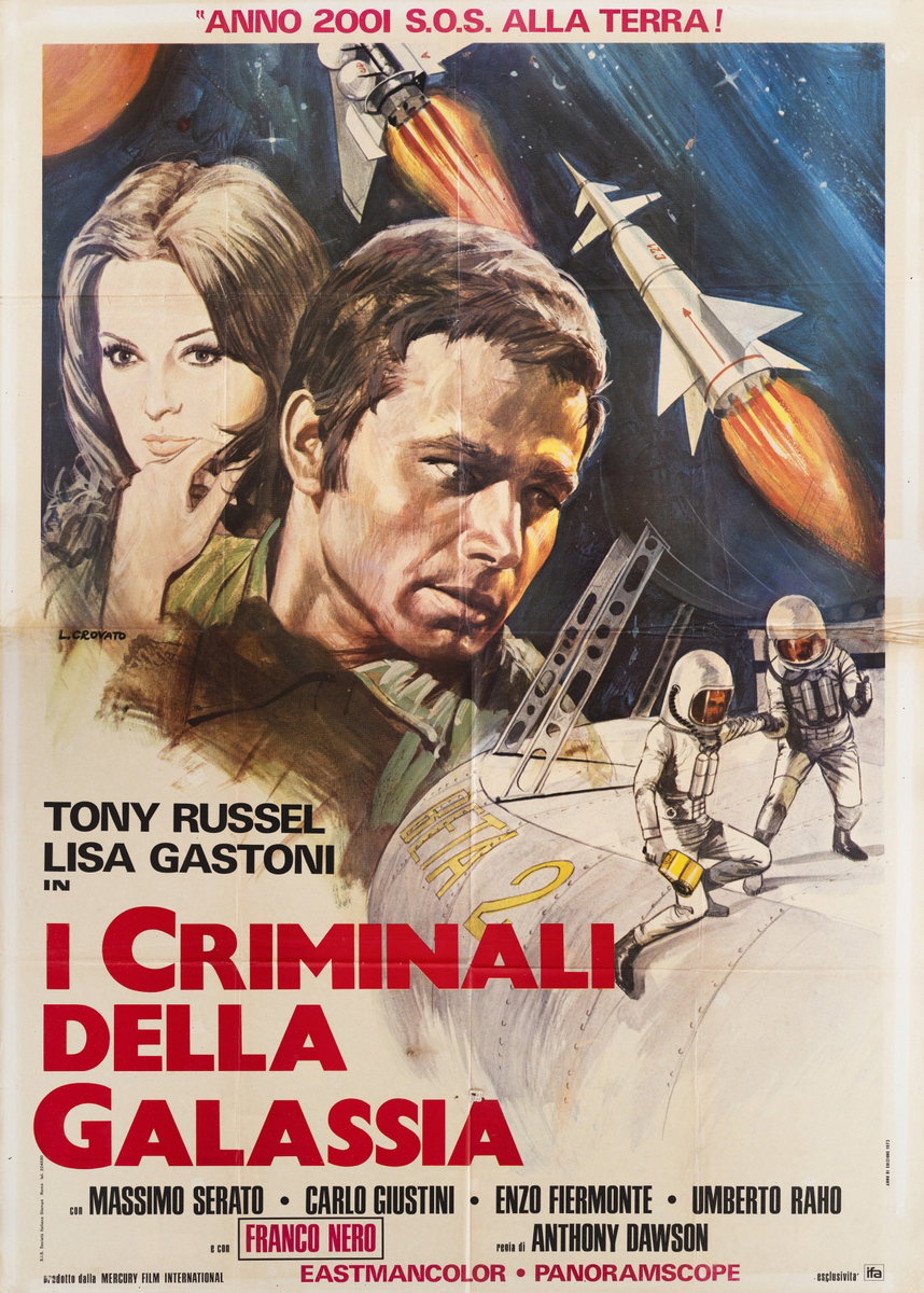 Manifesto 2 per il film I criminali della galassia (1966)