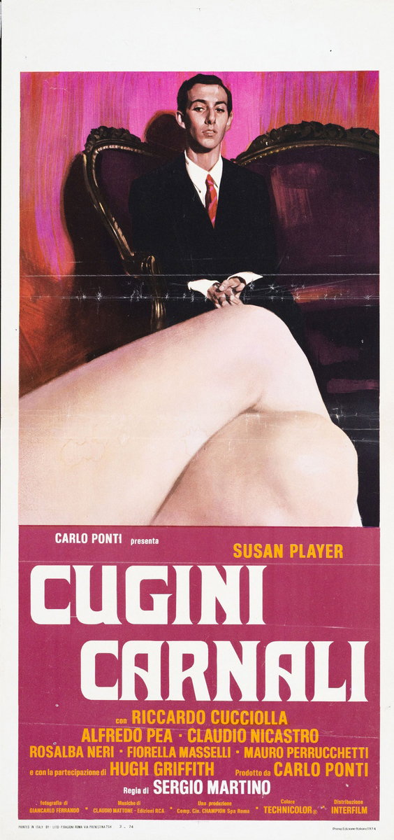 Locandina 2 per il film Cugini carnali (1974)