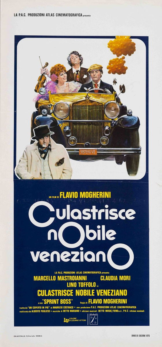 Culastrisce nobile veneziano - Locandina 1