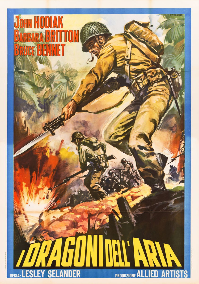 I dragoni dell'aria - Manifesto 1