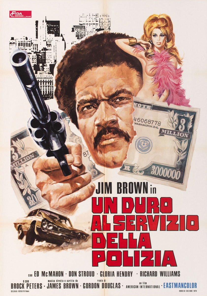 Un duro al servizio della polizia - Manifesto 1