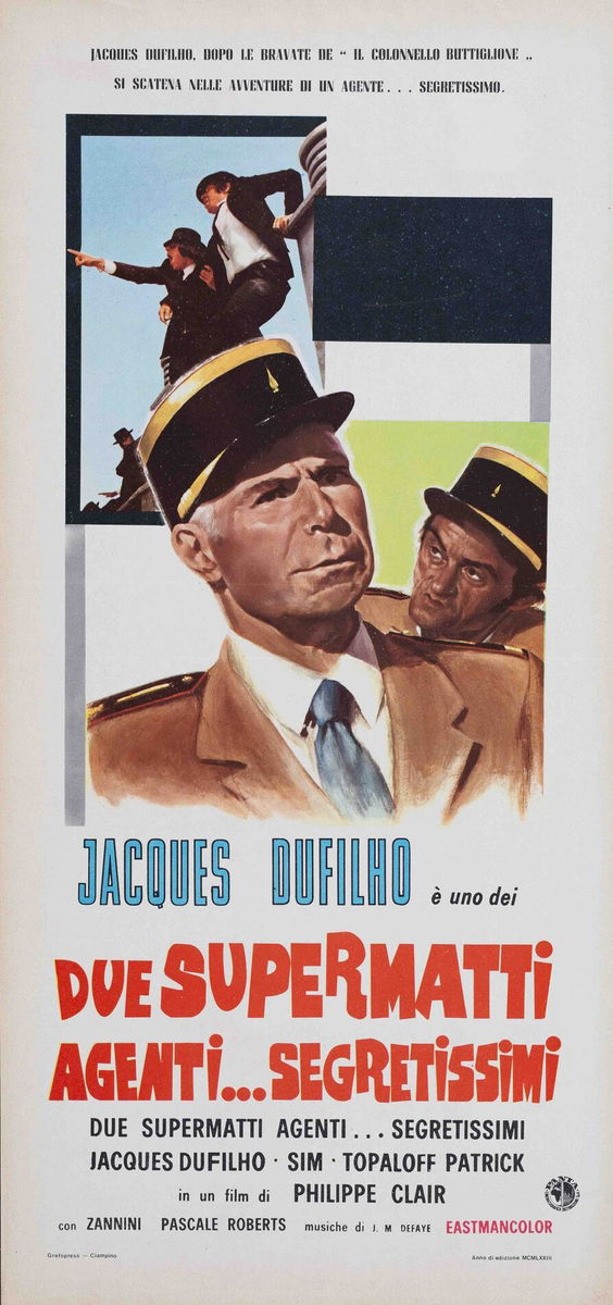 La brigade en folie - Lobby Card 1