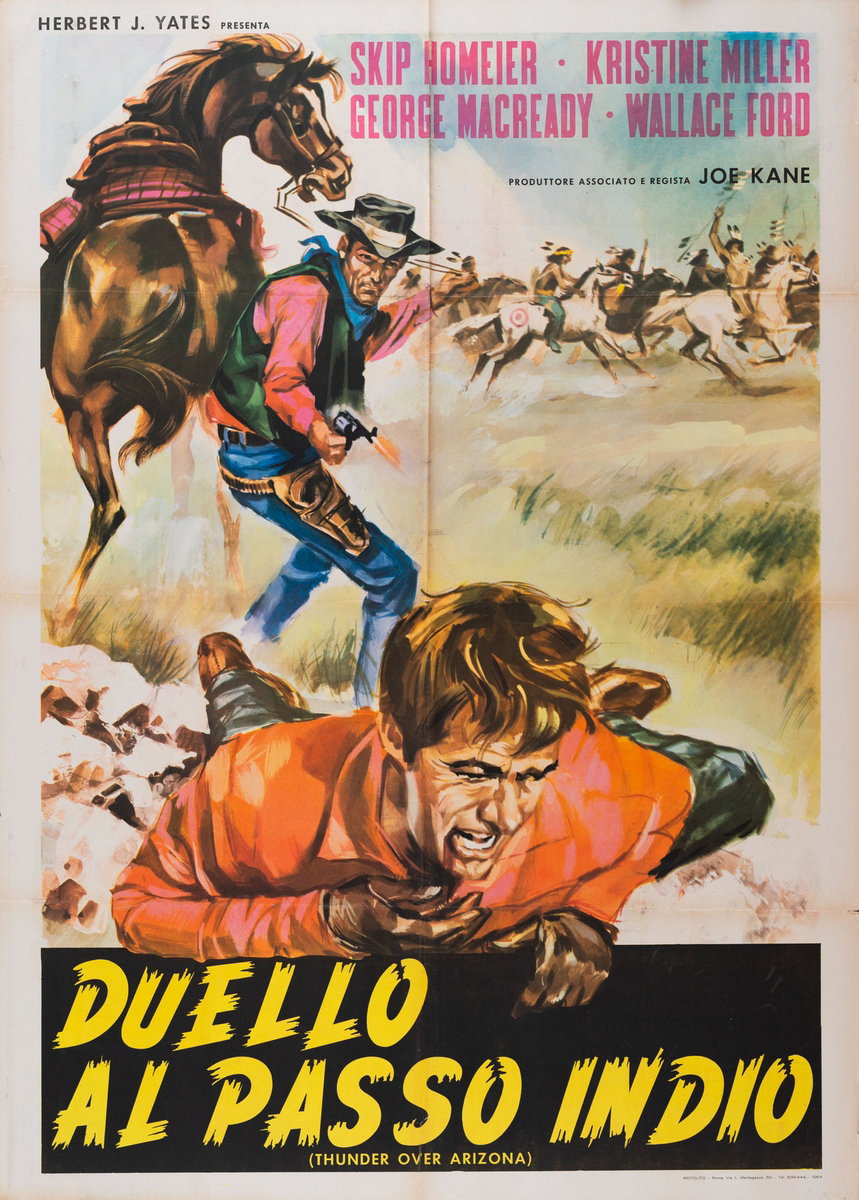 Duello al Passo Indio - Manifesto 1