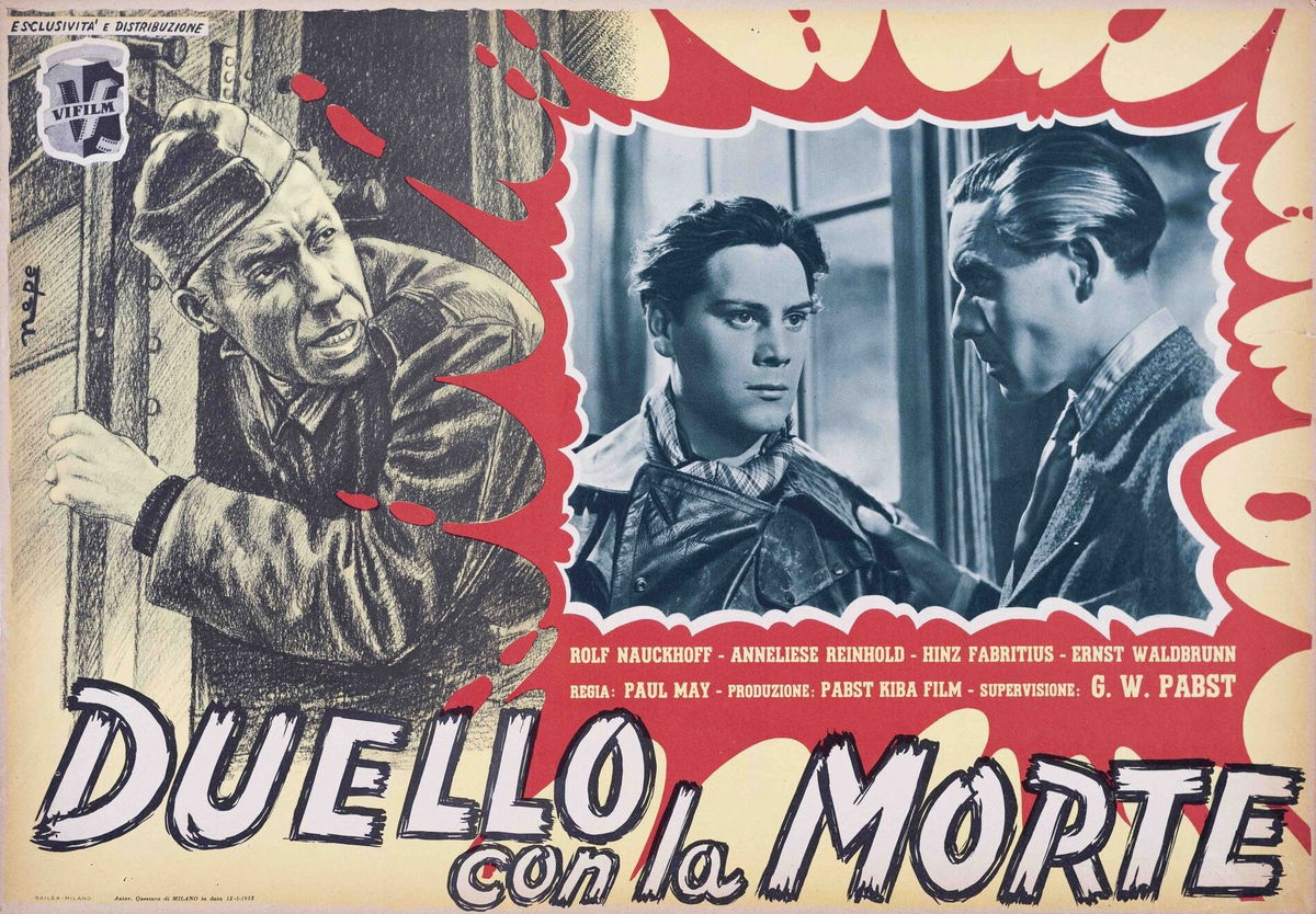 Duell mit dem Tod - Fotobusta 1