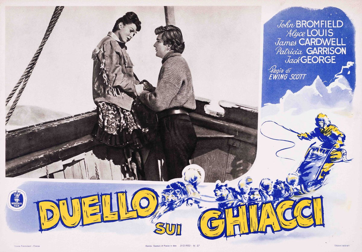 Duello sui ghiacci - Fotobusta 1