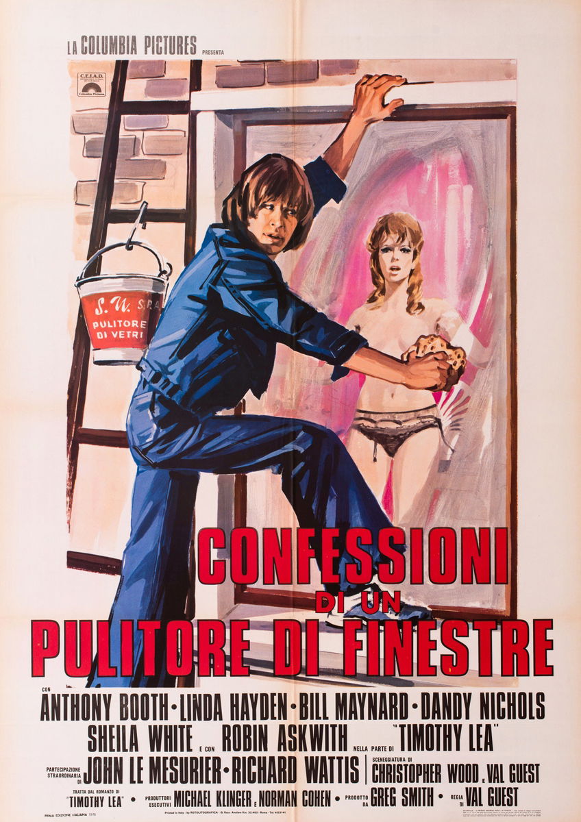 Confessioni di un pulitore di finestre - Manifesto 1