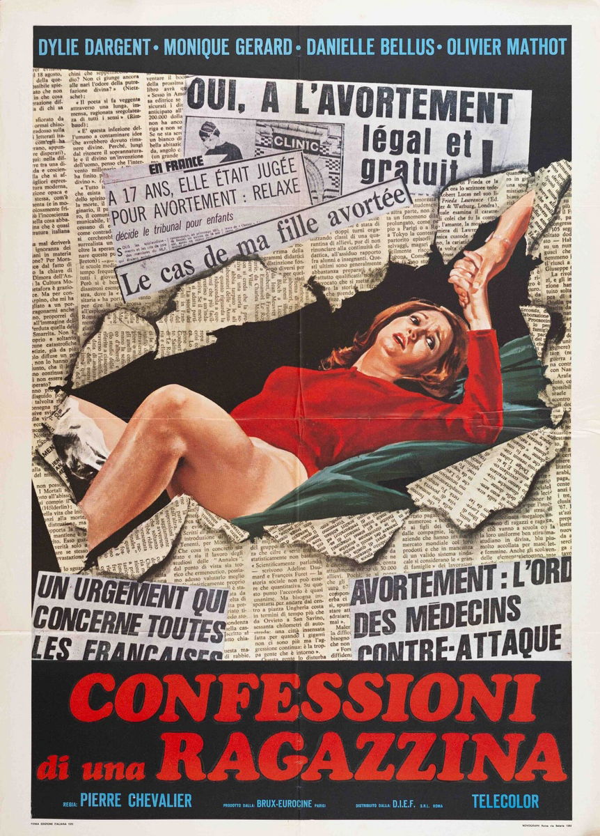 Confessioni di una ragazzina - Manifesto 1