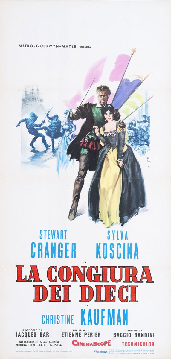 La congiura dei dieci - Lo spadaccino di Siena - Locandina 2