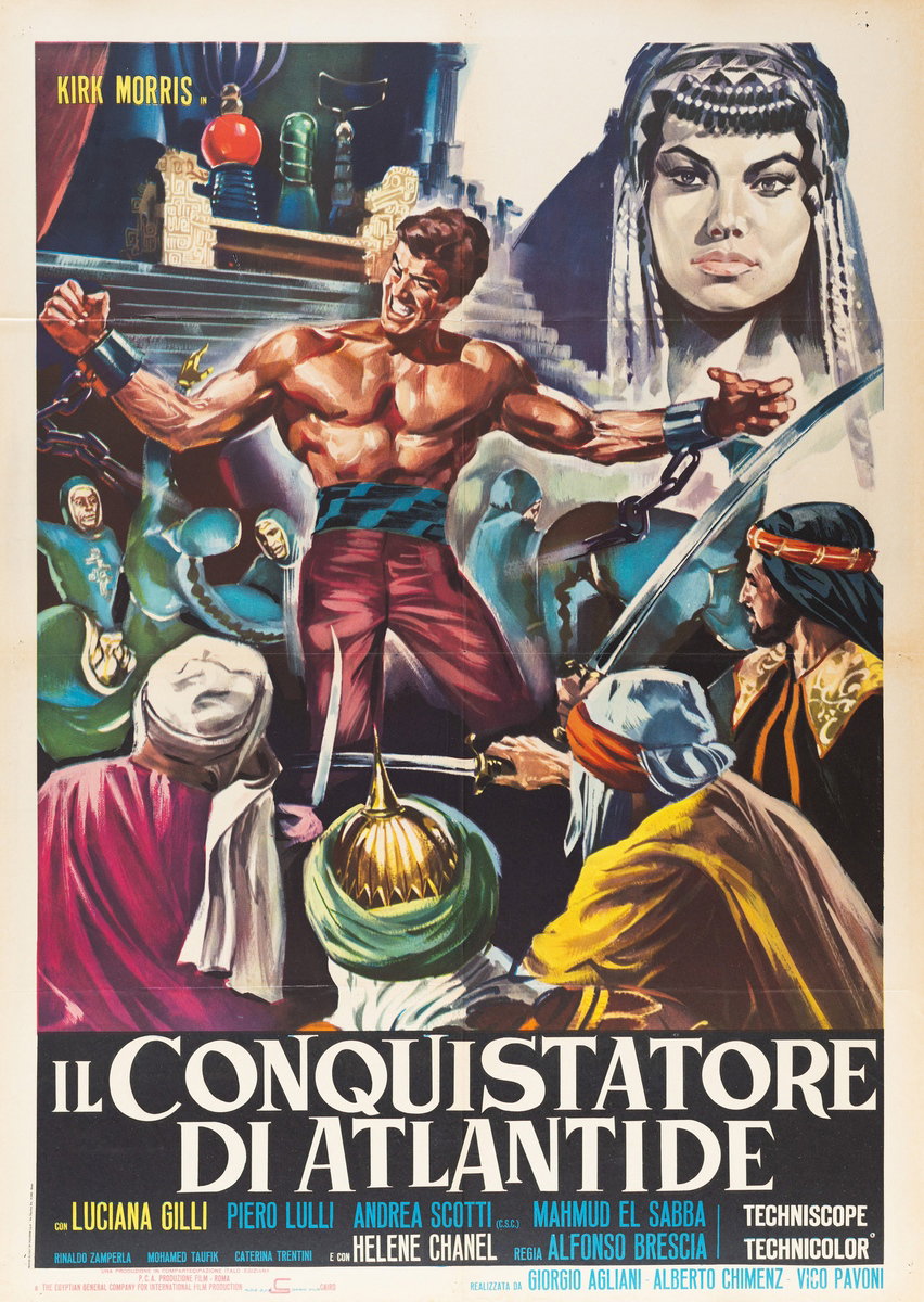 Poster 2 for the film The Conqueror of Atlantis (1965)