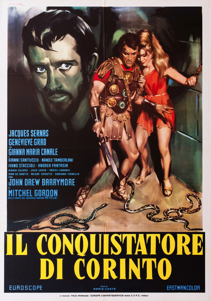 Il conquistatore di Corinto - Manifesto 1