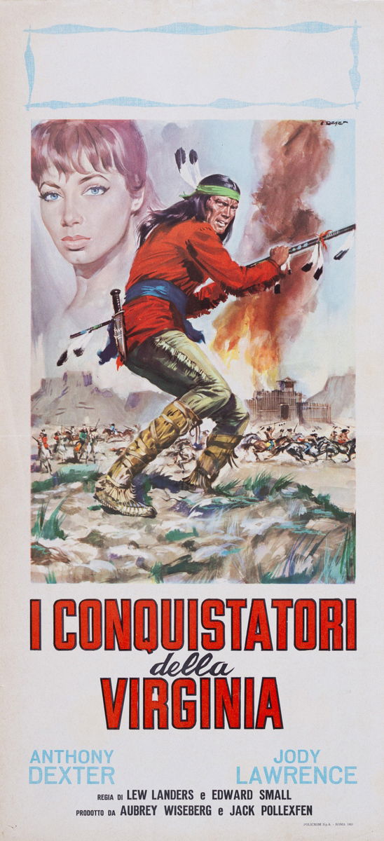 I conquistatori della Virginia - Locandina 1