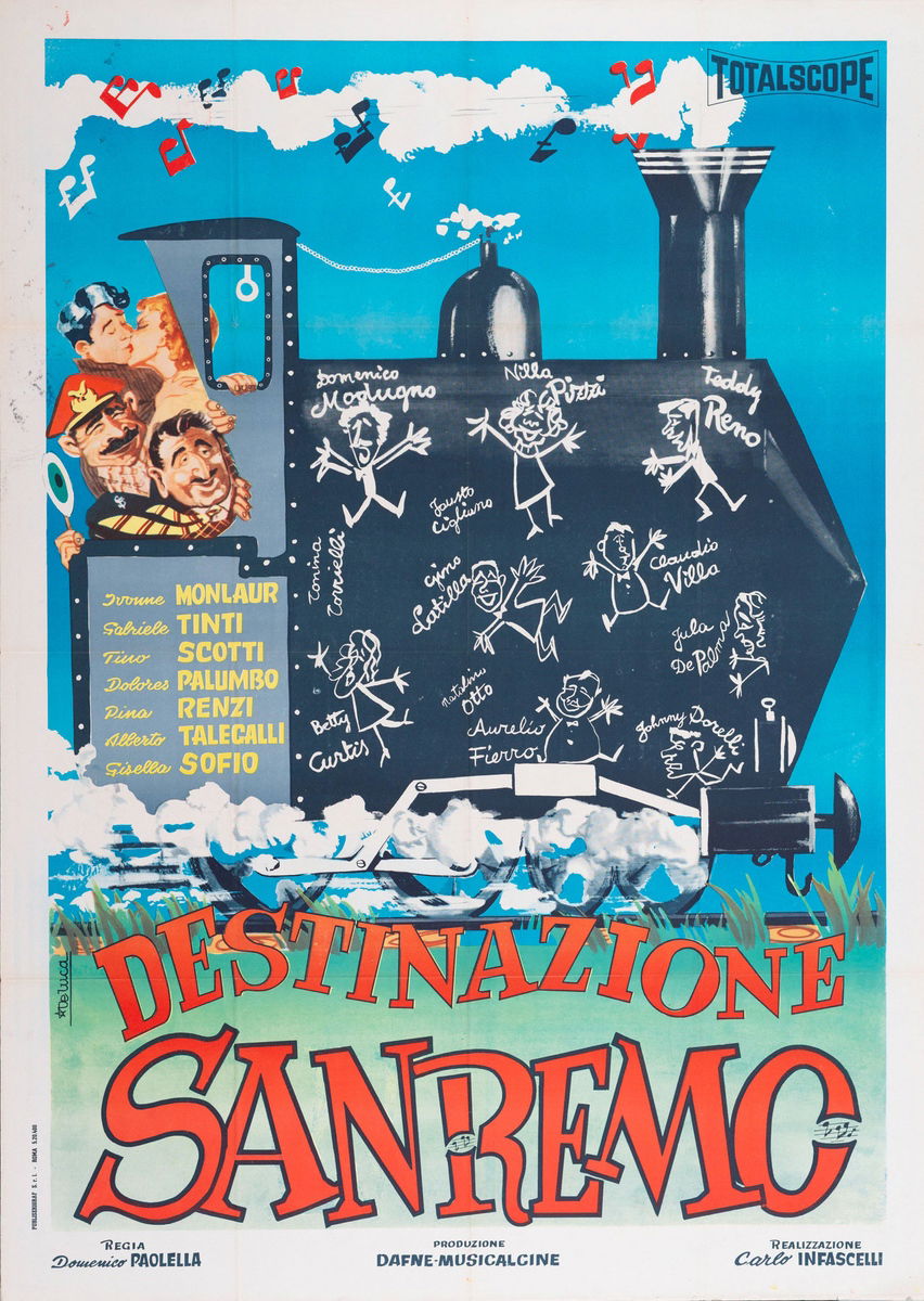 Destinazione Sanremo - Manifesto 1