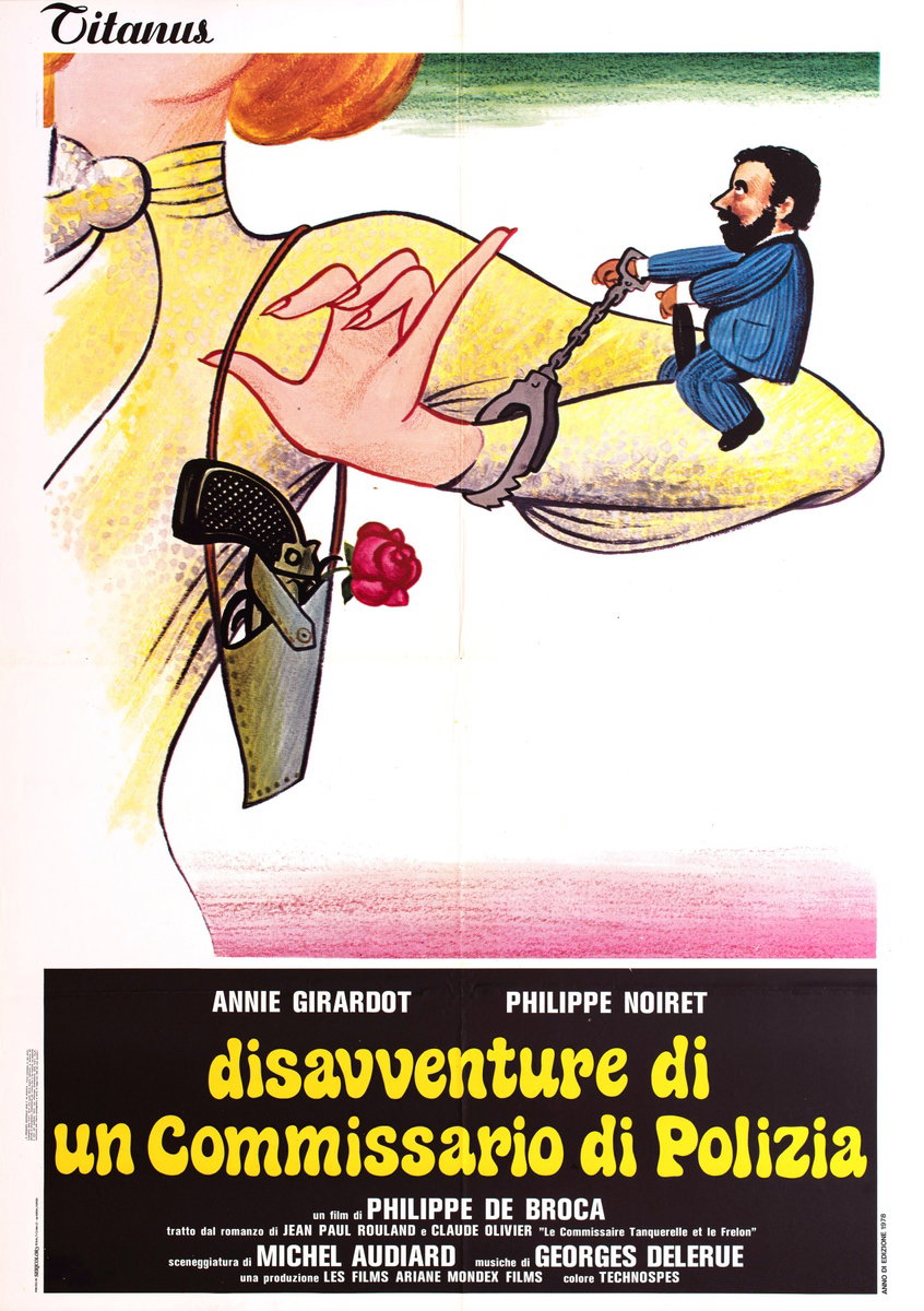 Manifesto 2 per il film Disavventure di un commissario di polizia (1978)