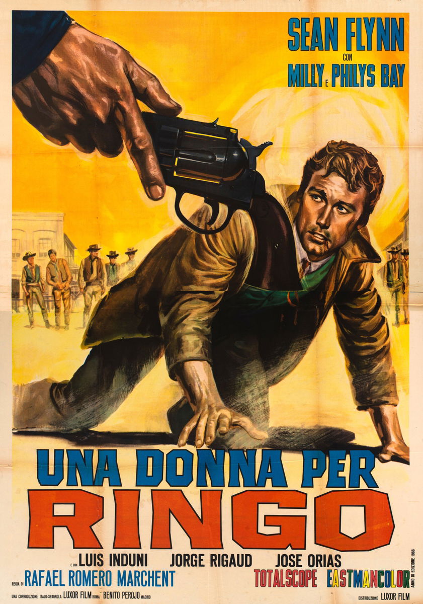 Una donna per Ringo - Manifesto 1