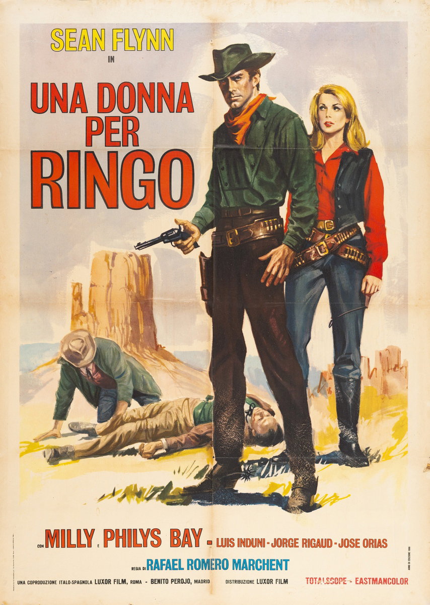 Una donna per Ringo - Manifesto 2