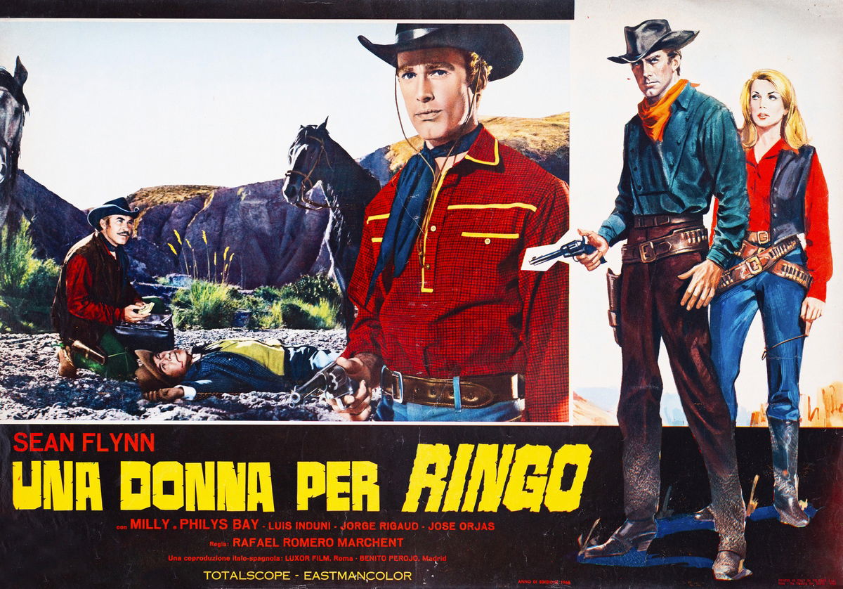 Una donna per Ringo - Fotobusta 1