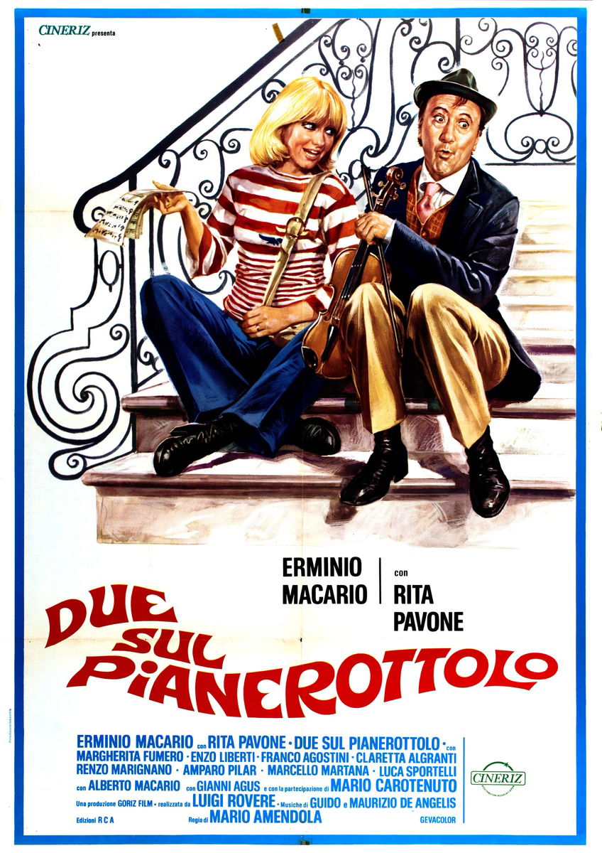 Due sul pianerottolo - Manifesto 1