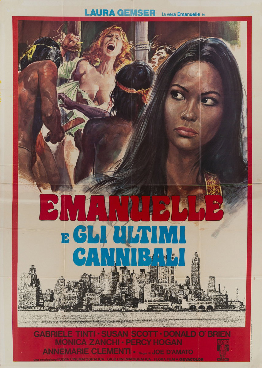 Poster 2 for the film Emanuelle e gli ultimi cannibali (1977)